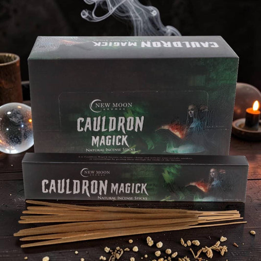 Cauldron Magic Incense 15gms Sticks New Moon