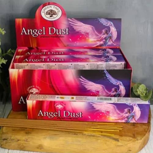 Angel Dust Incense 15gms Sticks Green Tree