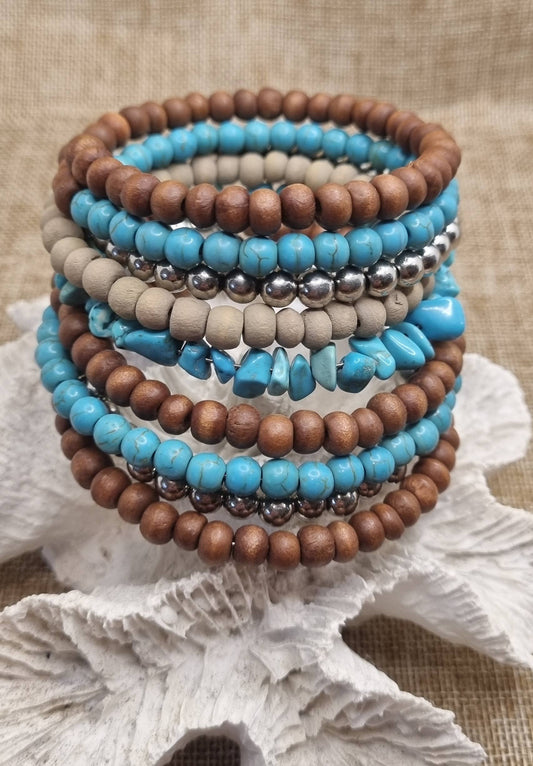 Boho Stack Bracelet Set