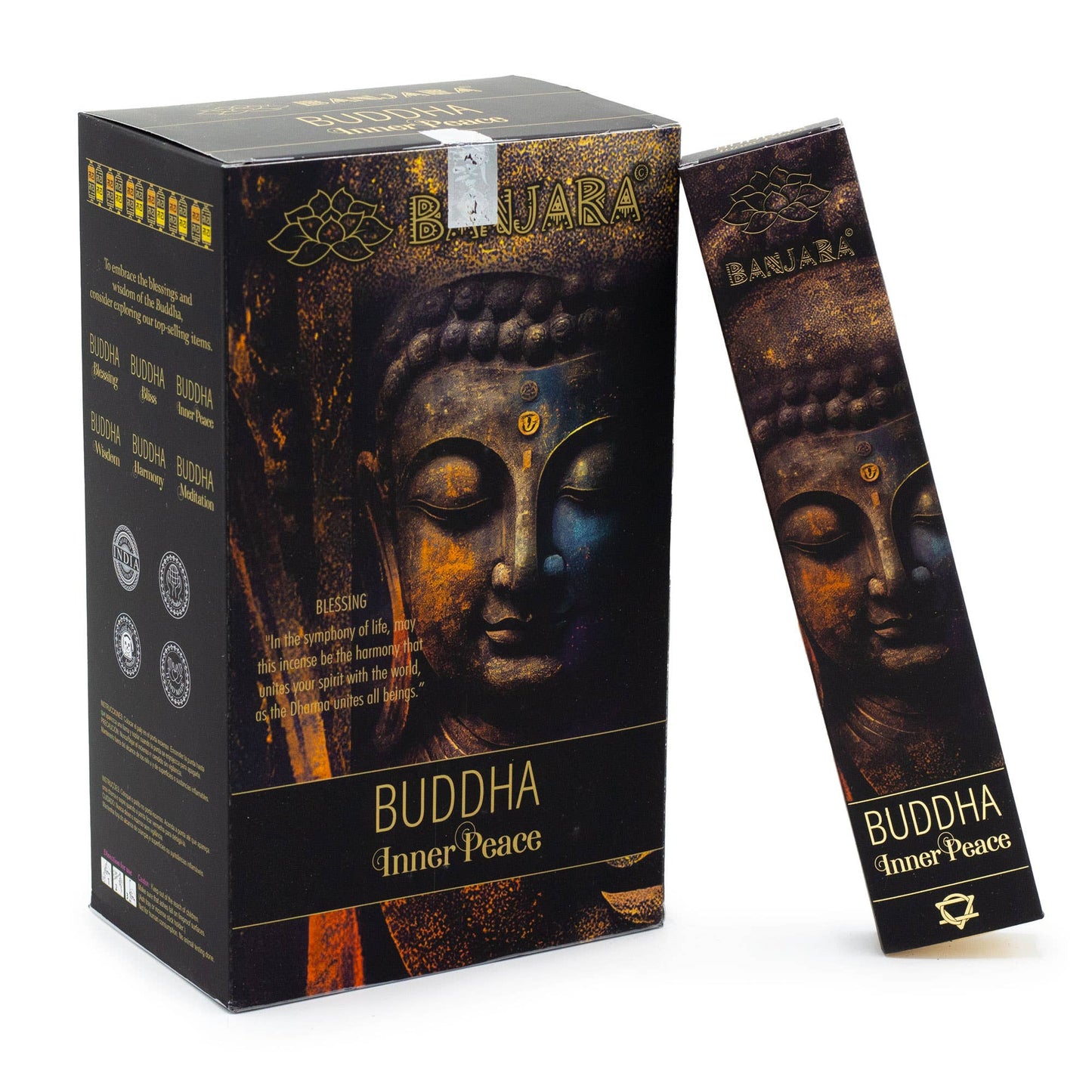 Inner Peace Buddha Incense Sticks 15gms Banjara