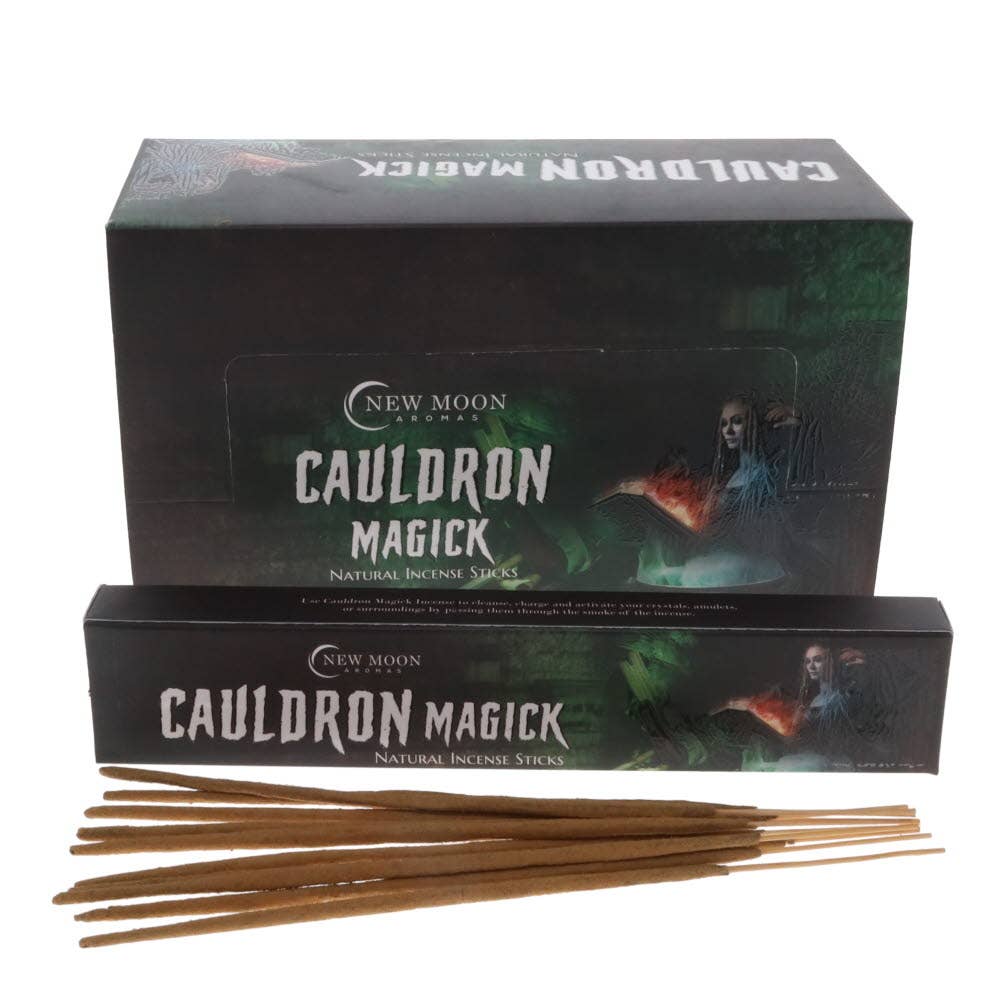 Cauldron Magic Incense 15gms Sticks New Moon