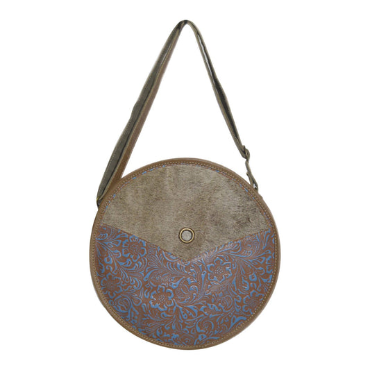 Leather & Hairon Women's Gyno Canteen Bag