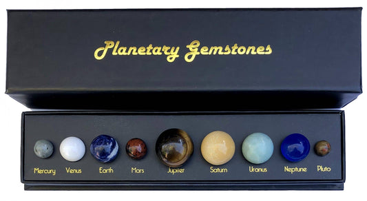 Planetary Gemstones Gift Box. Pack of 6