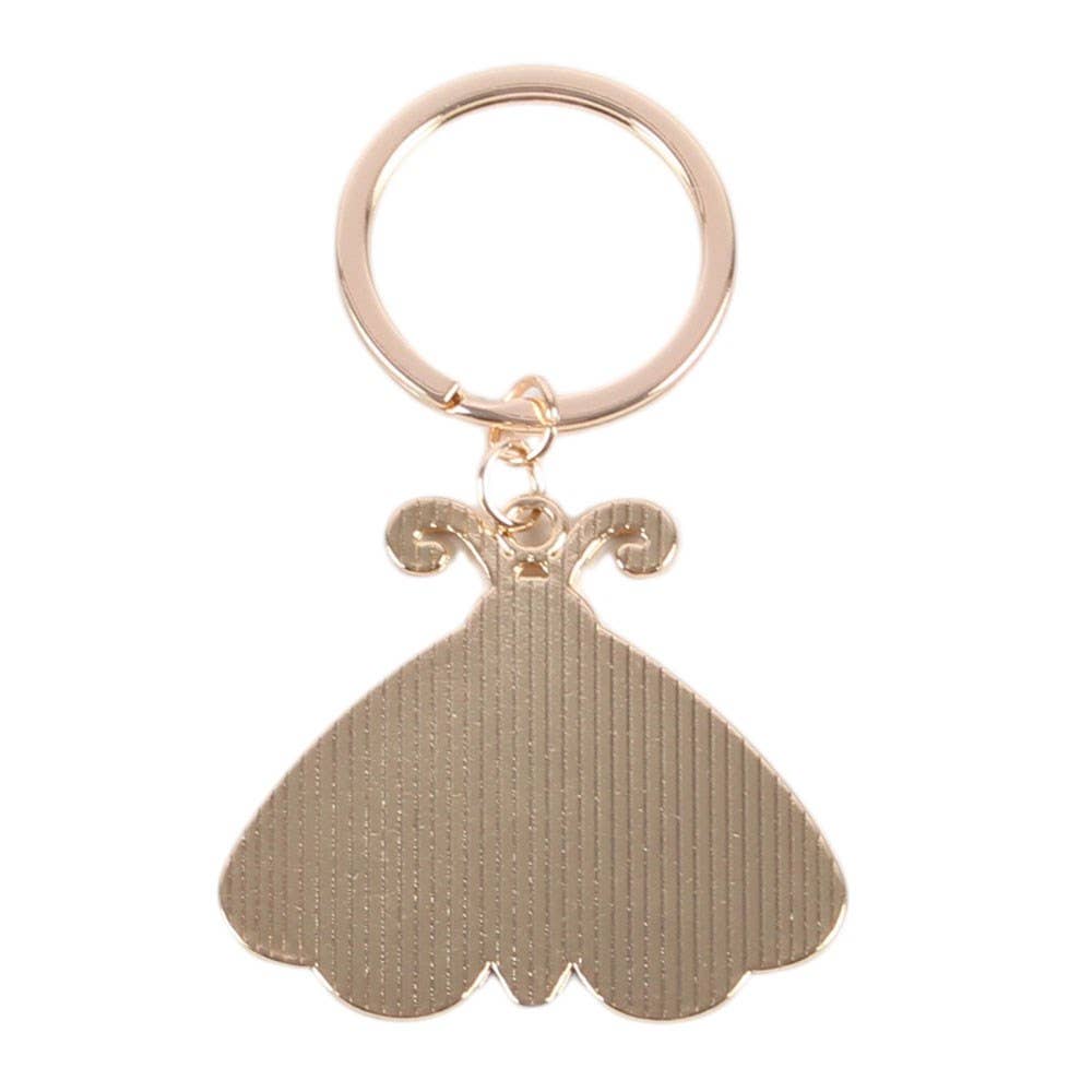 Folk Moth Keyring
