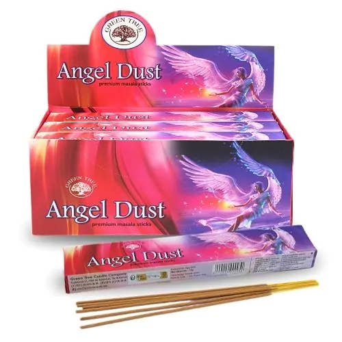 Angel Dust Incense 15gms Sticks Green Tree