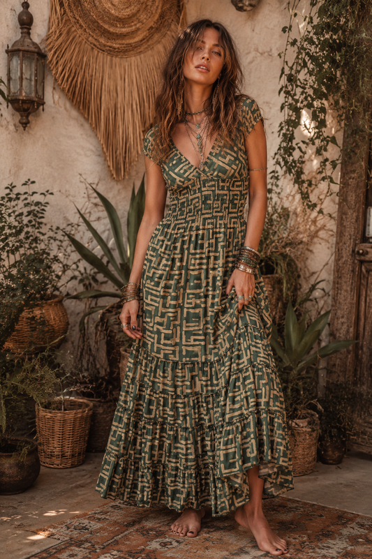Geo Rosa Dress - GR