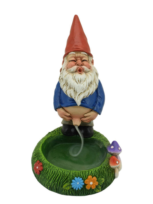 14cm Naughty Gnome Backflow Burner