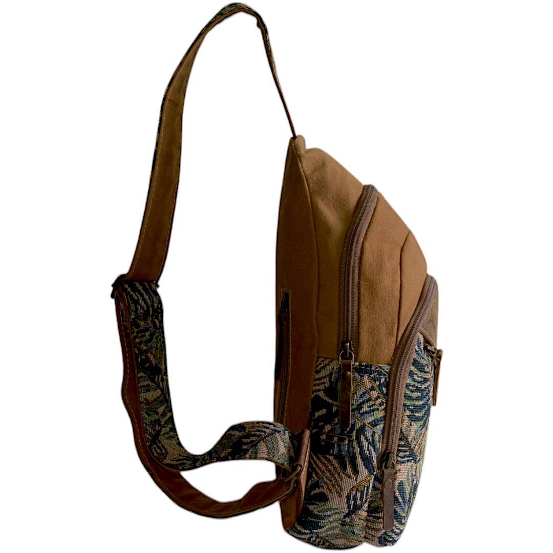 Canvas & Leather Bagilene Fanny Pack