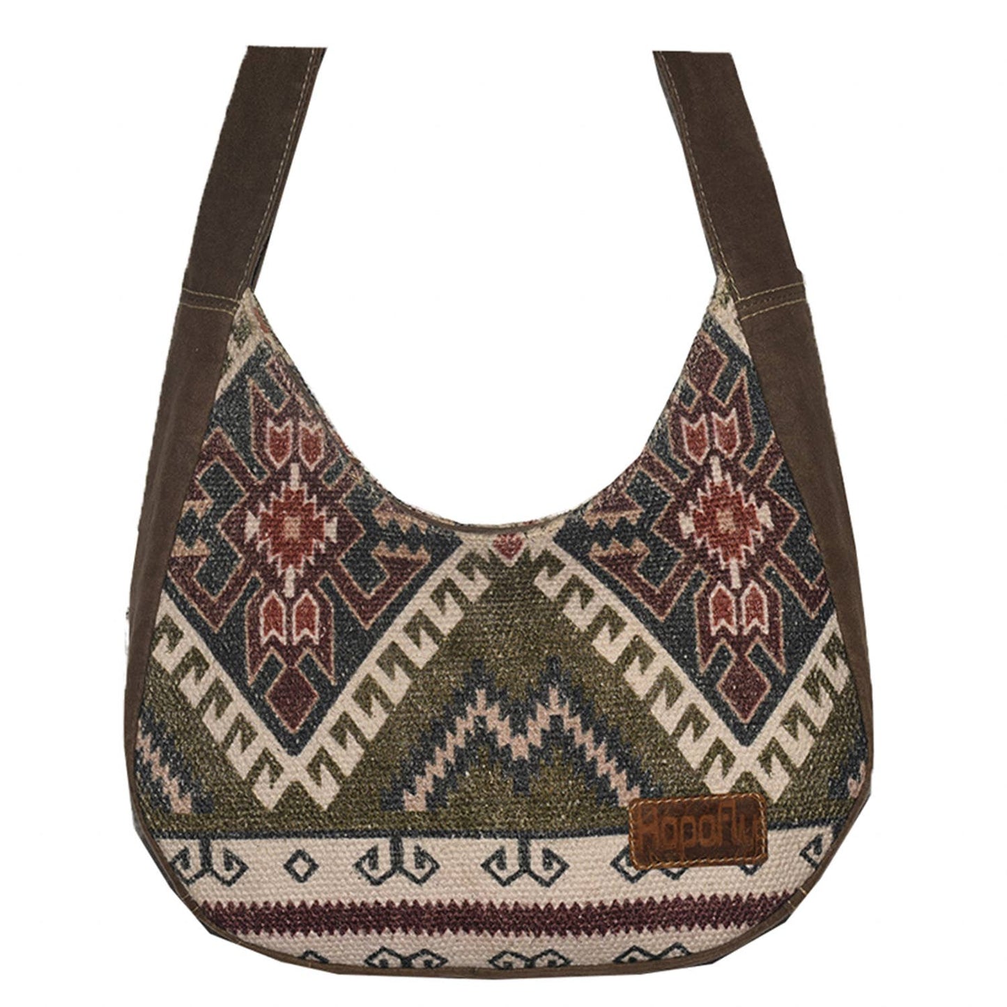 Canvas Rug & Leather  Supero Shoulder Bag