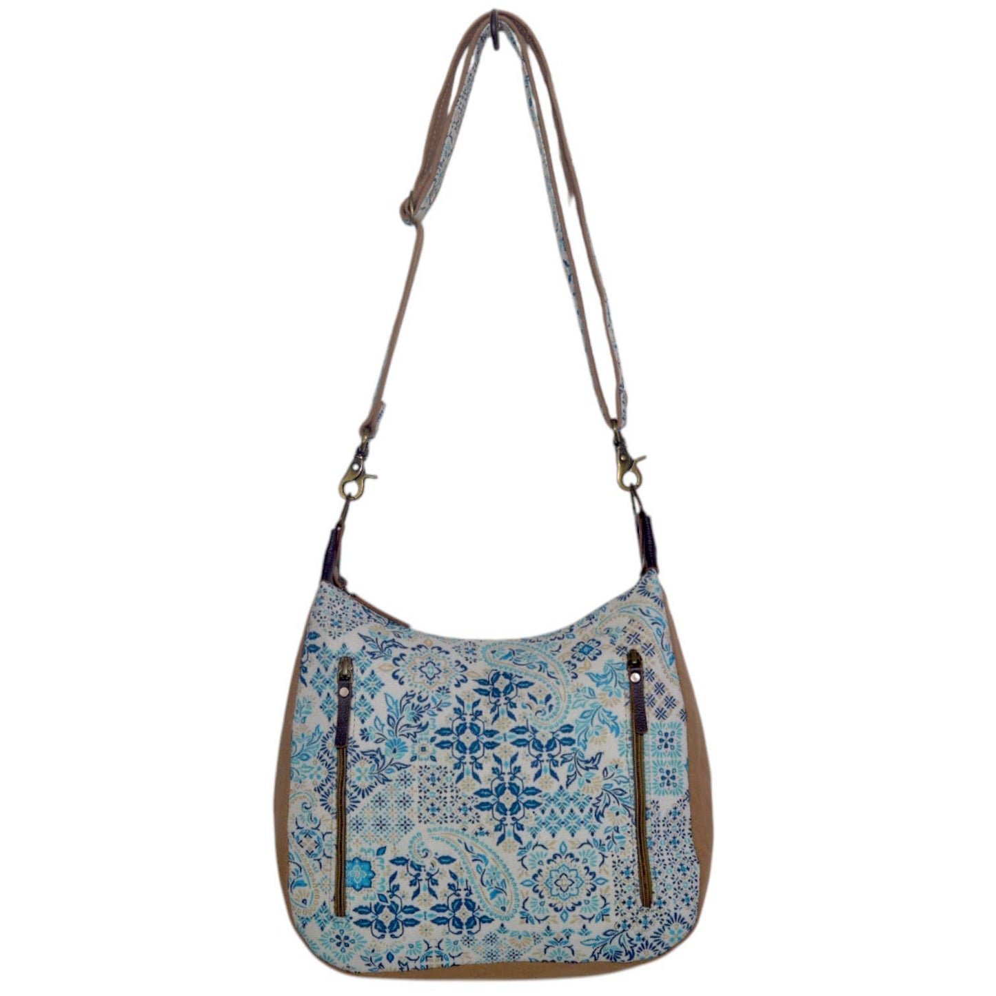 Canvas & Leather Qizo Shoulder Bag