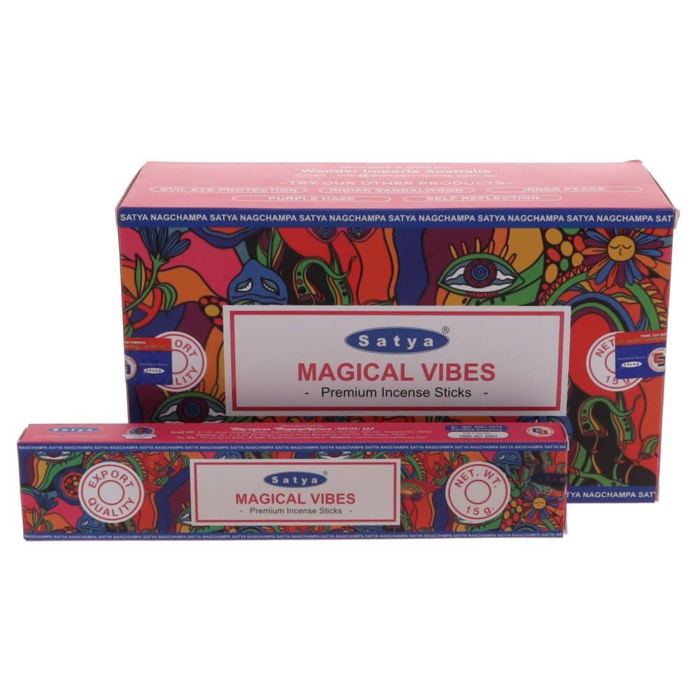 Magical Vibes Incense 15gms Sticks Satya Mumbai