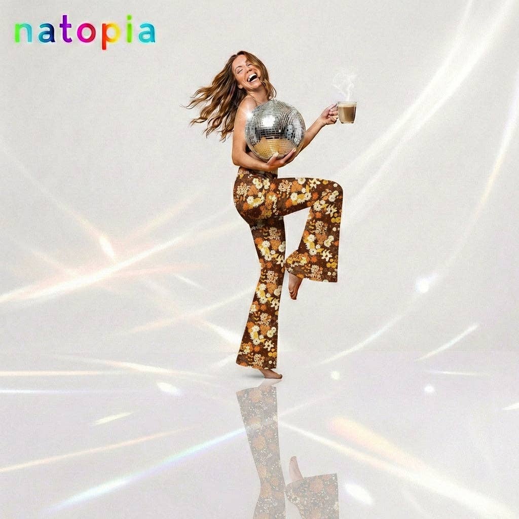 Floral Folk Deluxe Bell Bottoms