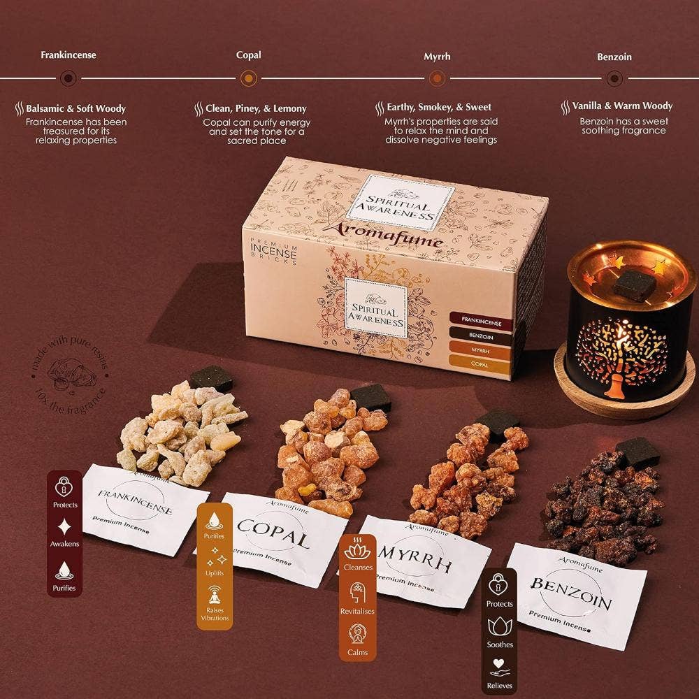 Spiritual Awareness Incense Brick Gift Set