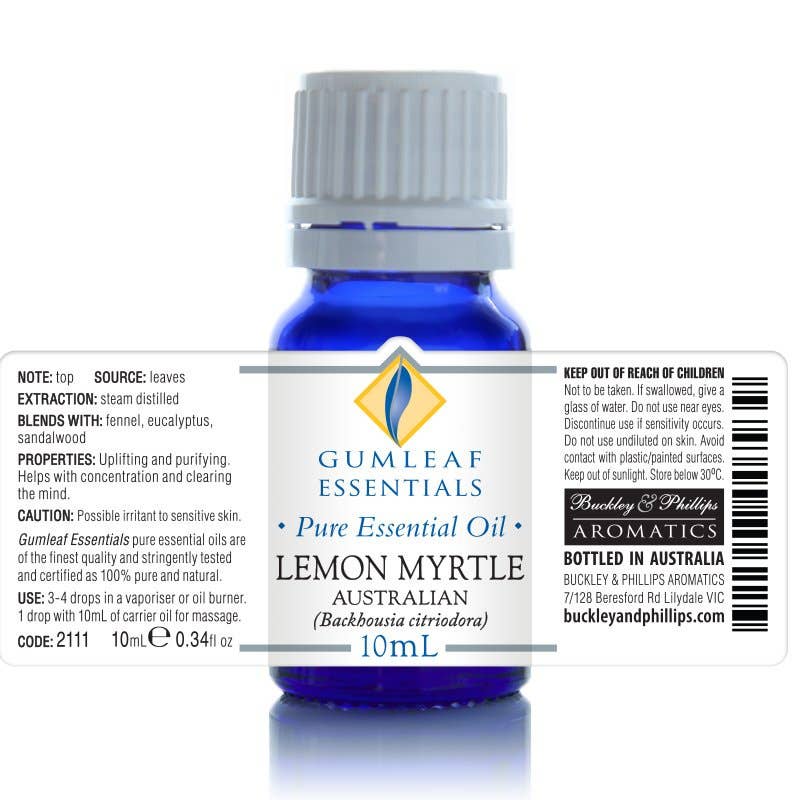 Lemon Myrtle Australian Essential Oil