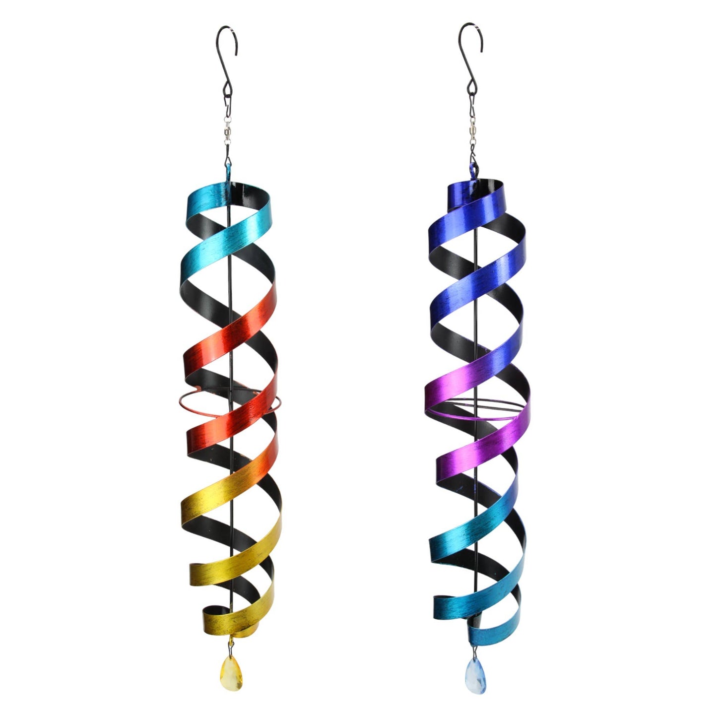 Metal Multi Coloured Spinner 2 Asstd