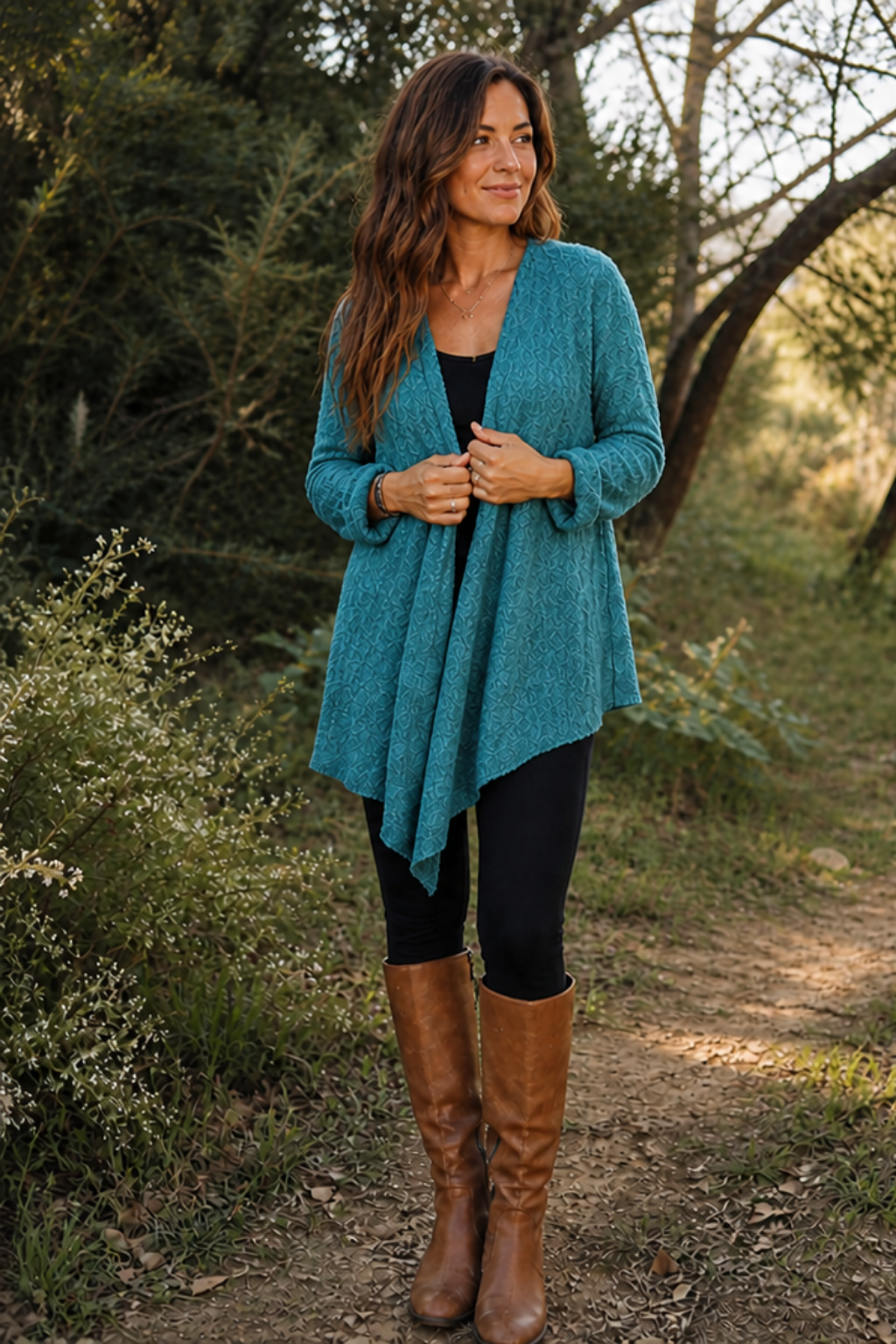 LONG KNIT CARDIGAN