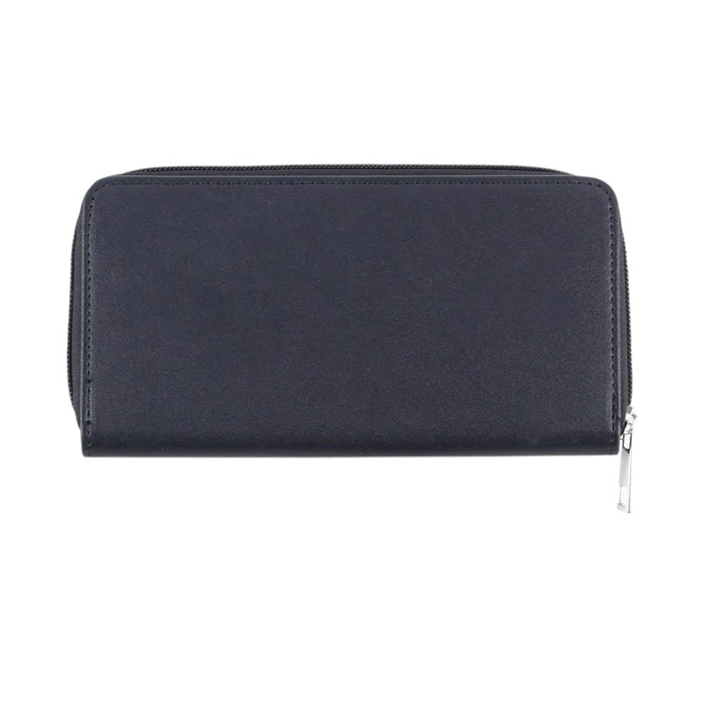 Triple Moon Zippered Wallet