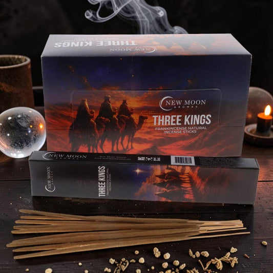 Three Kings Incense 15gms Sticks New Moon