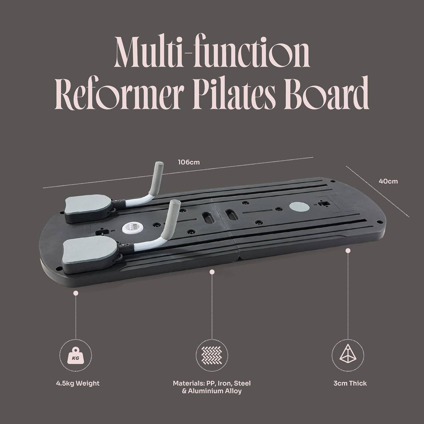 Pilates Reformer - Black