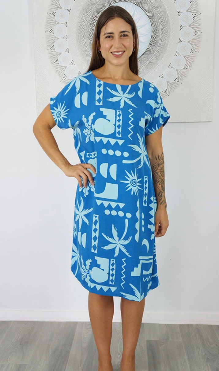 Michelle Dress Alpaca Print