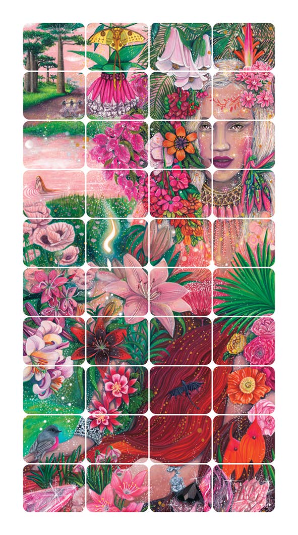 Wild Bohemian (40 Full-Color Affirmation Cards)