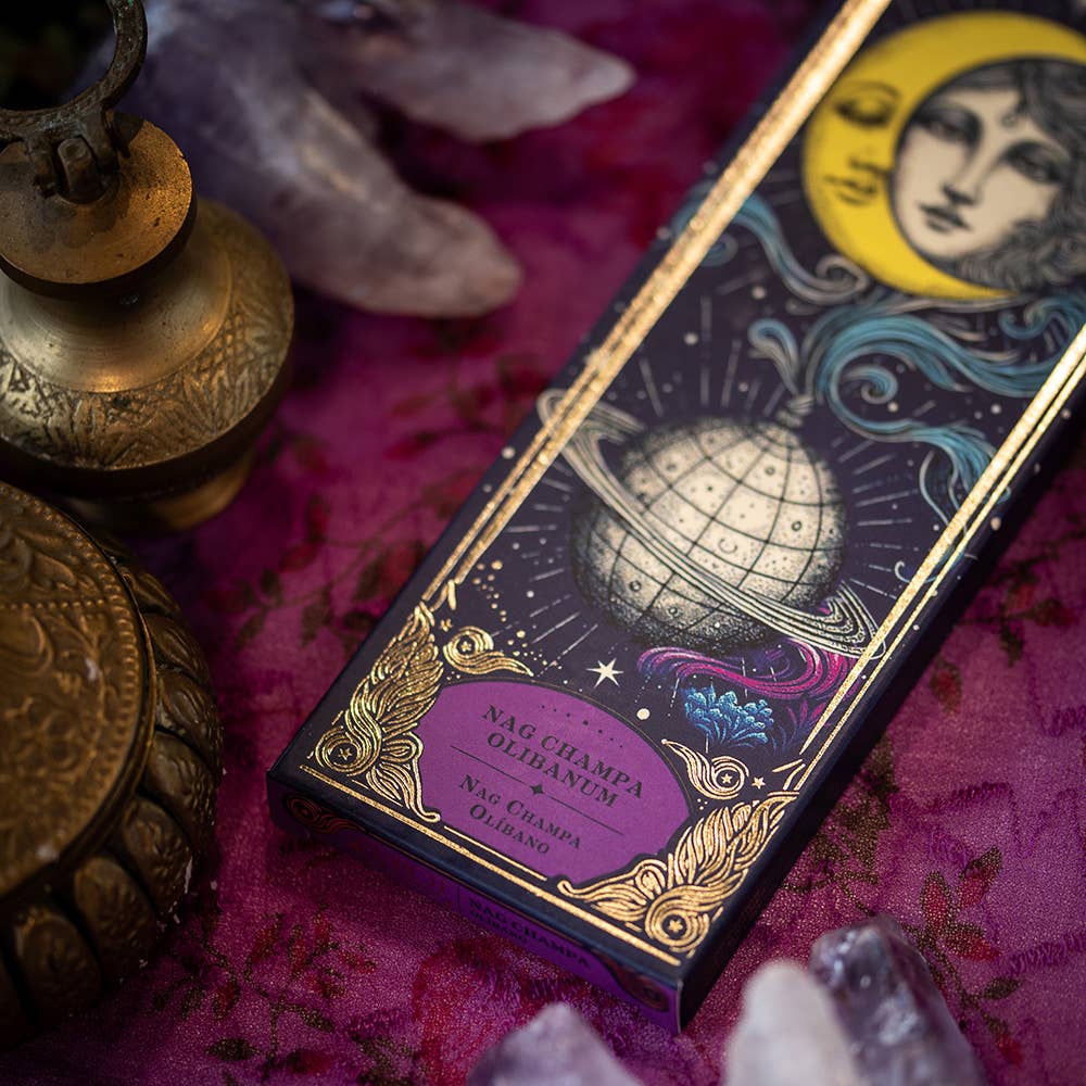 Nag Champa Frankincense Tarot of Marselle Incense 8 Sticks