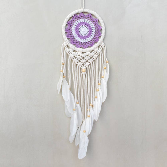Crochet Macrame Dream Catcher Wall Hanging Dreamcatcher