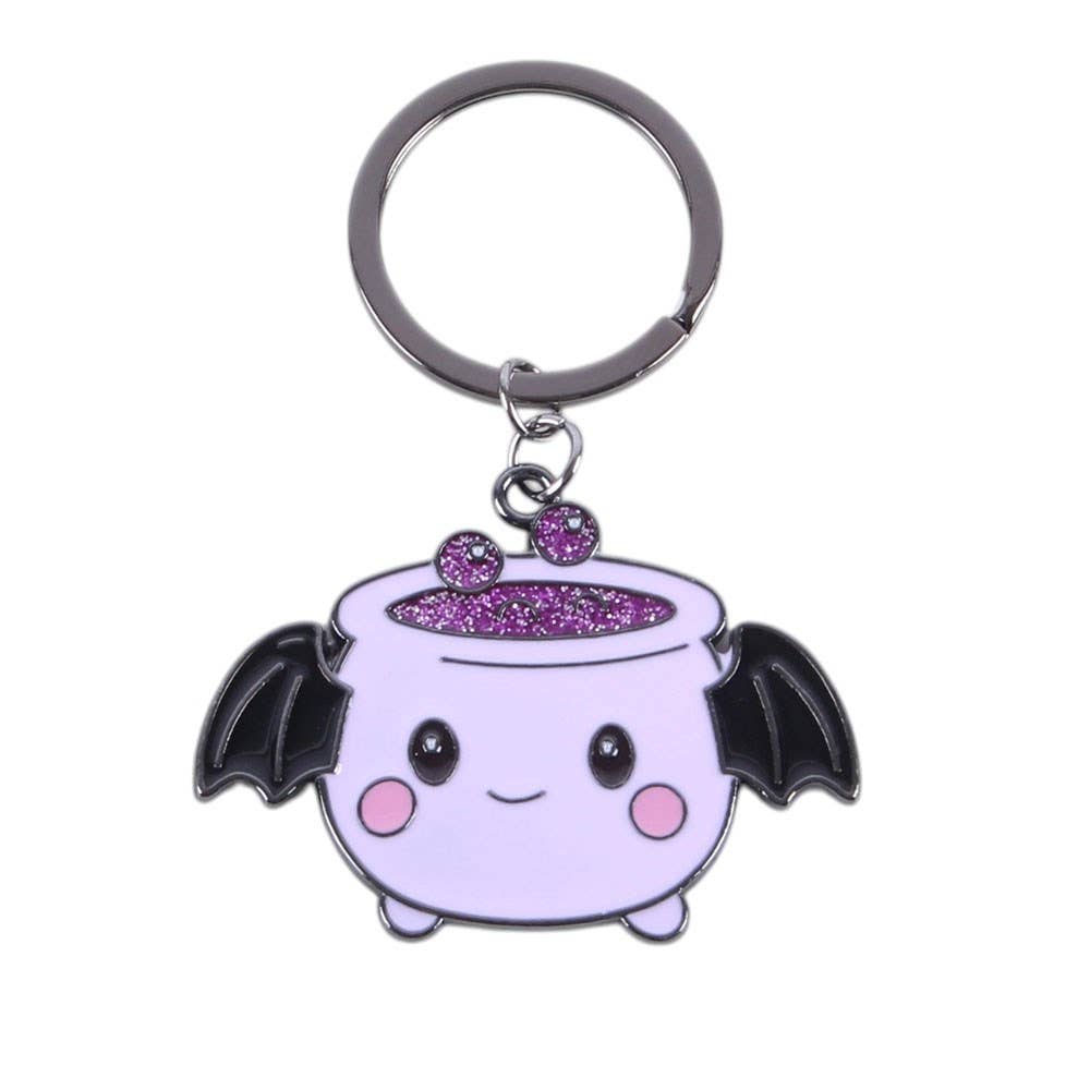 Pastel Batbrew Cauldron Keyring