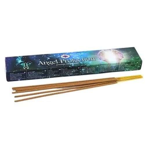 Angel Protection Incense 15gms Sticks Green Tree