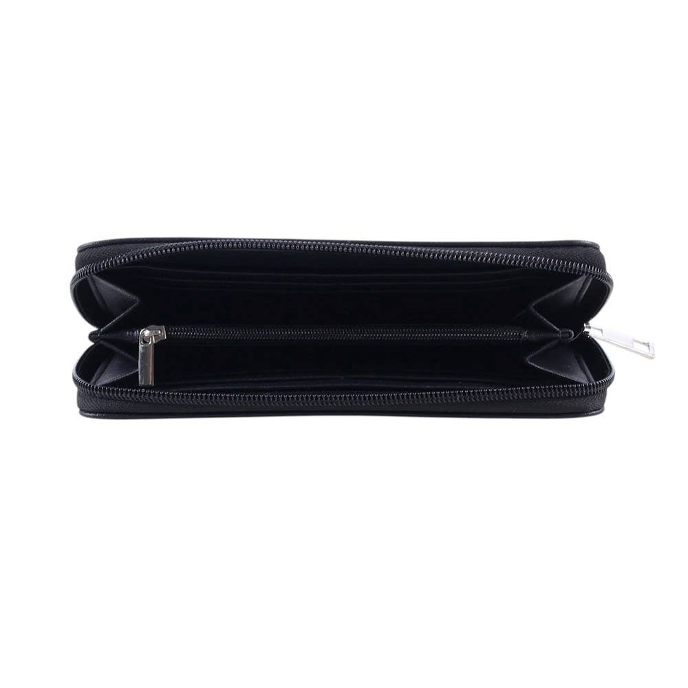Triple Moon Zippered Wallet