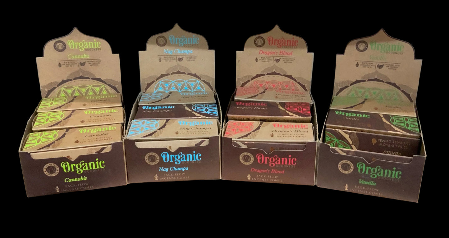 Organic Goodness Backflow Cones