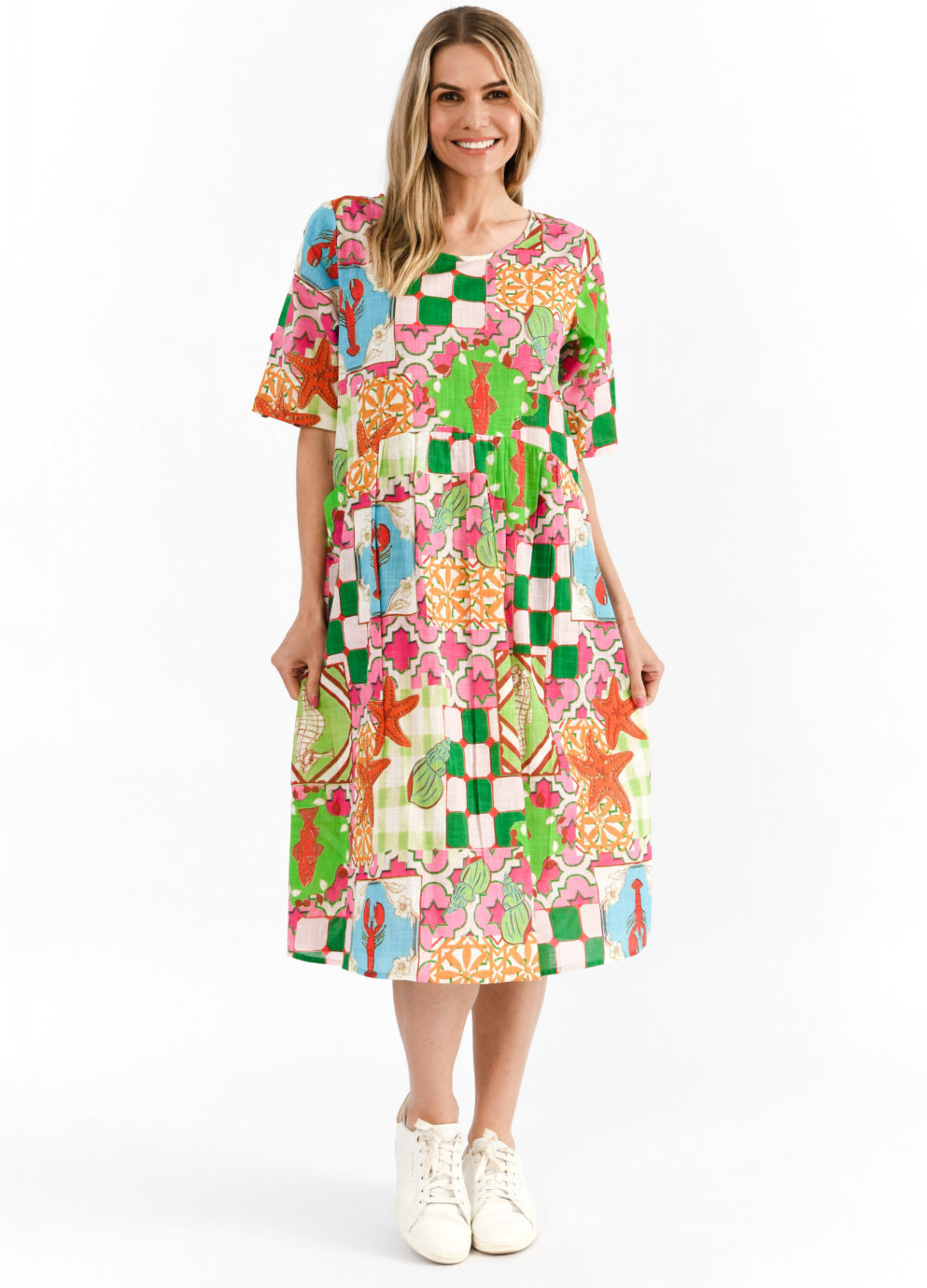 Yvonne Dress Coastal