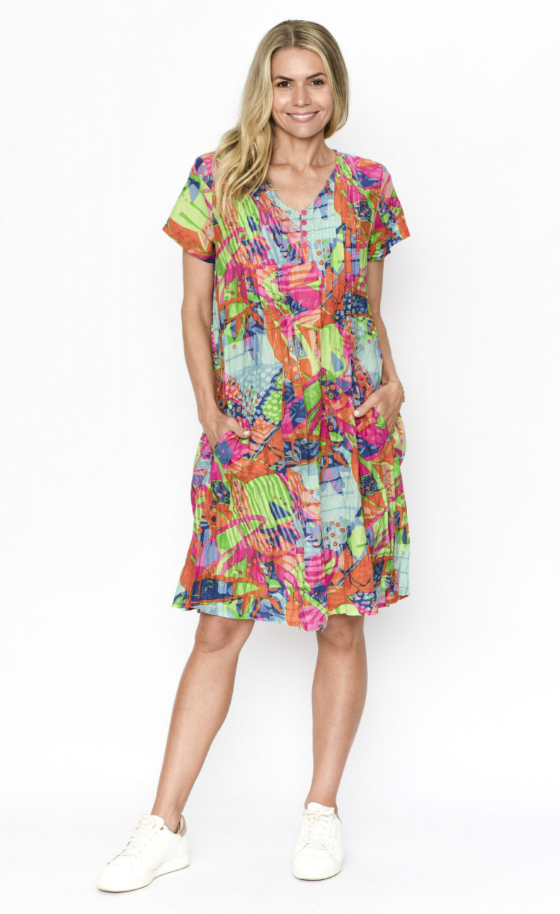 Nicola Cap sleeve Dress