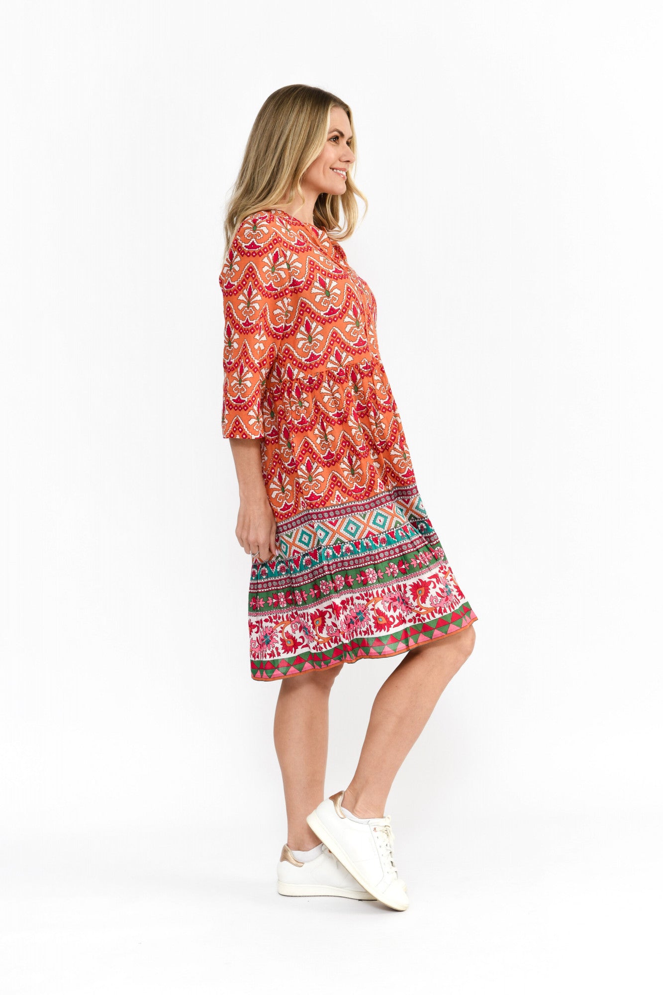 Vivian Dress Gujrat Border