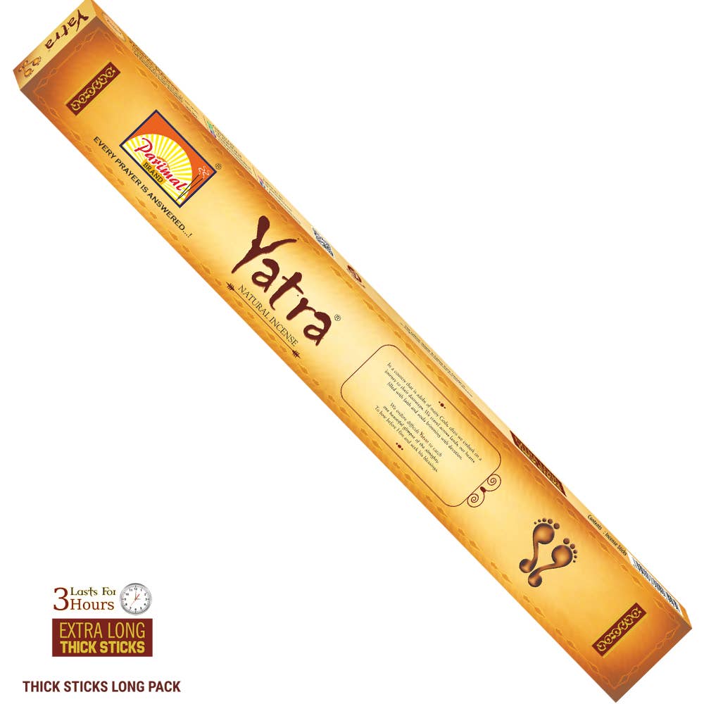 Yatra Incense Tall 8 Sticks 40cm Parimal