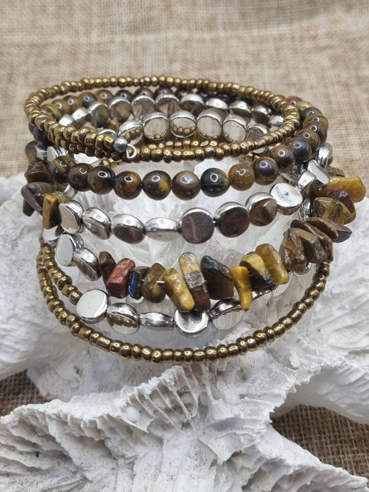 Boho Stack Bracelet Set