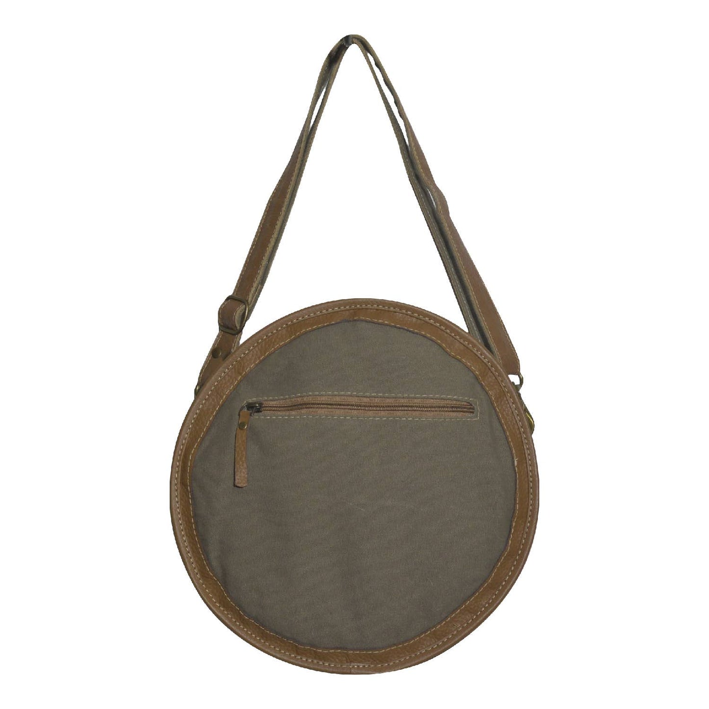 Leather & Hairon Women's Gyno Canteen Bag