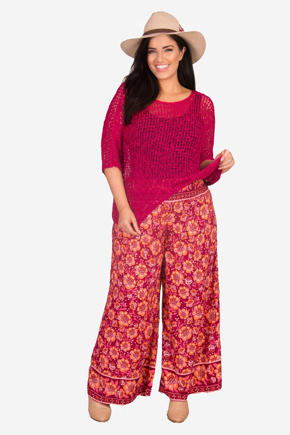 DOLLY - WIDE LEG PALAZZO PANTS
