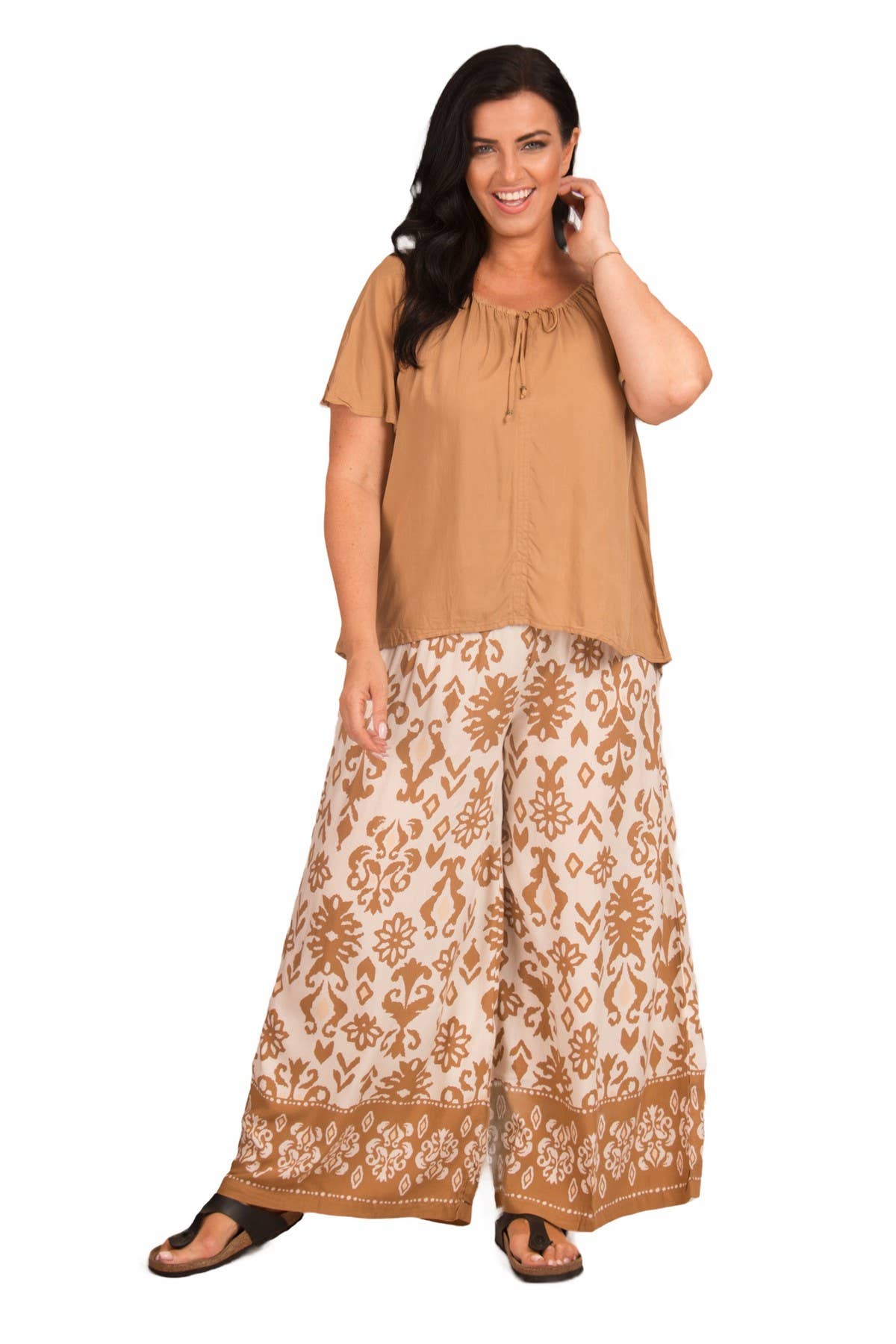 DOLLY - WIDE LEG PALAZZO PANTS