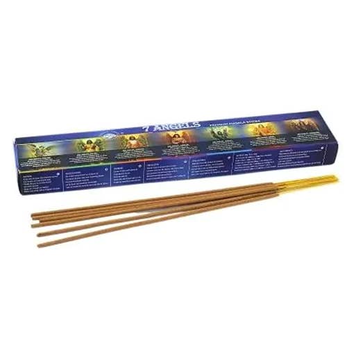 Seven Angels Incense 15gms Sticks Green Tree