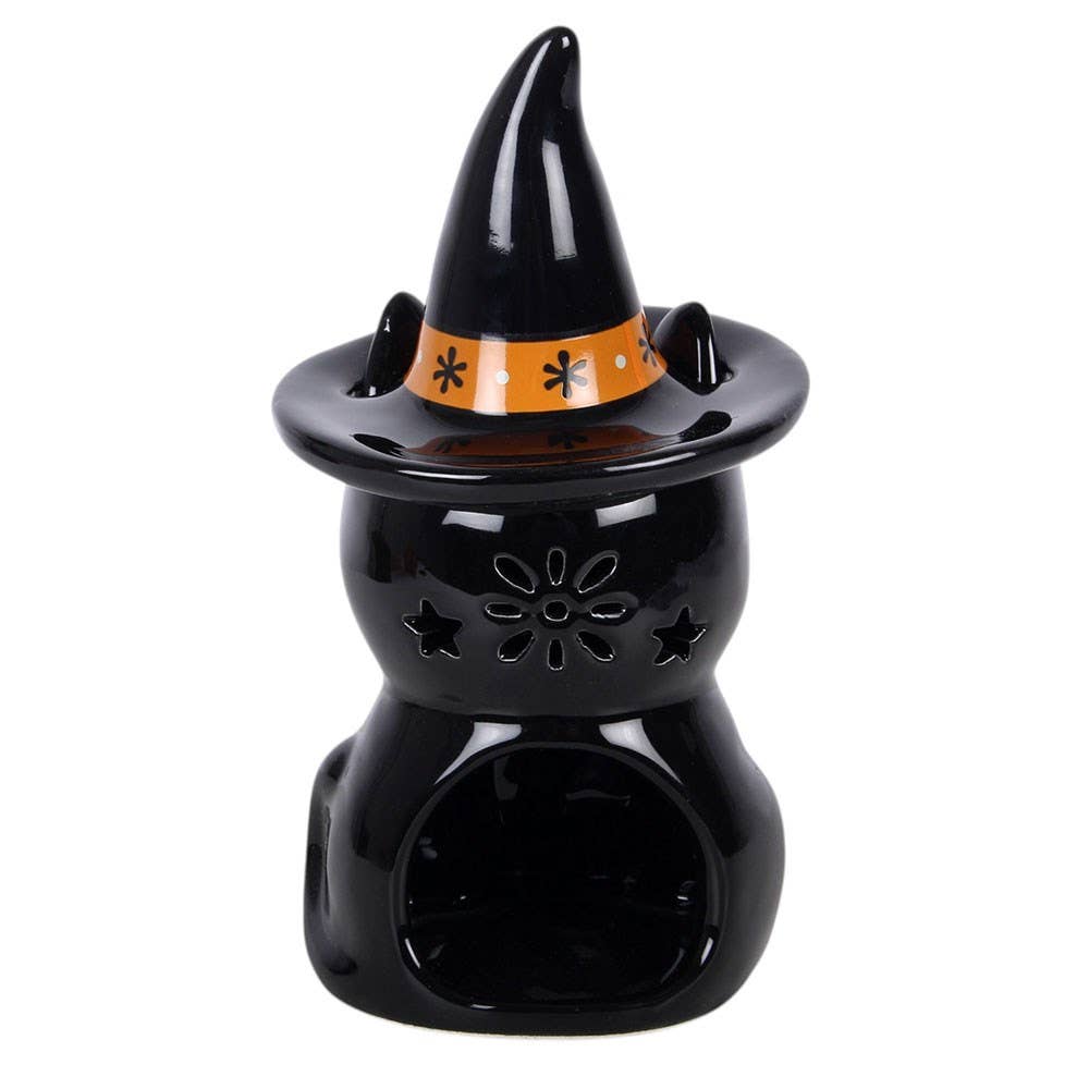 Frightful Folk Black Cat Oil Burner