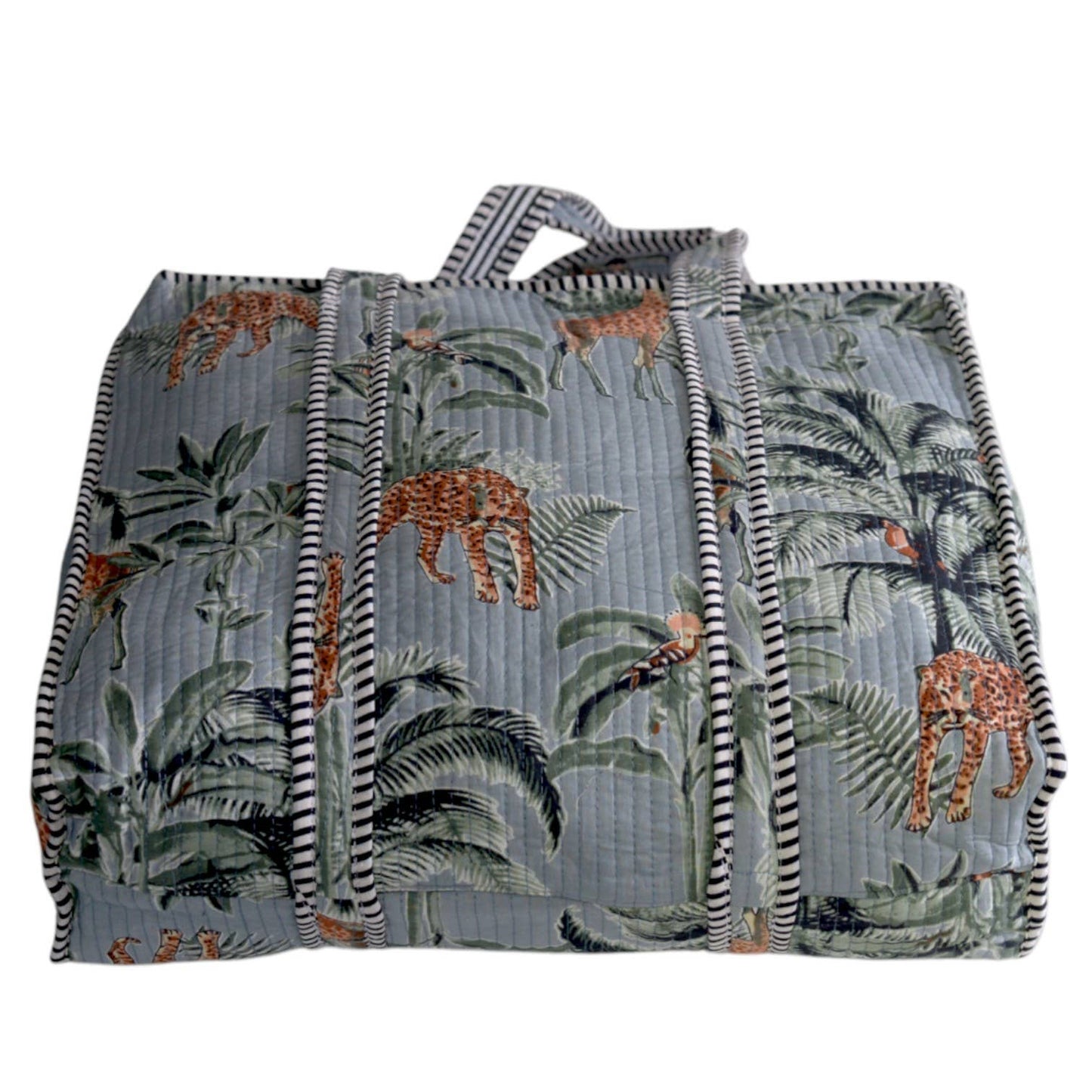 Animal Quilt Messenger Bag