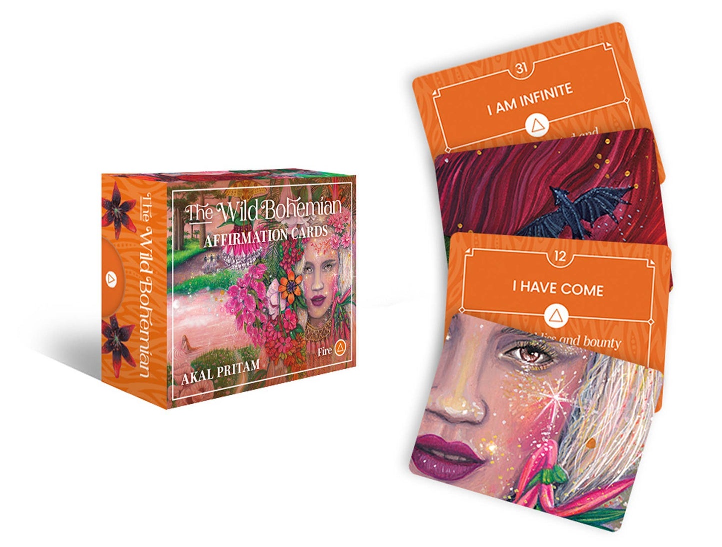 Wild Bohemian (40 Full-Color Affirmation Cards)