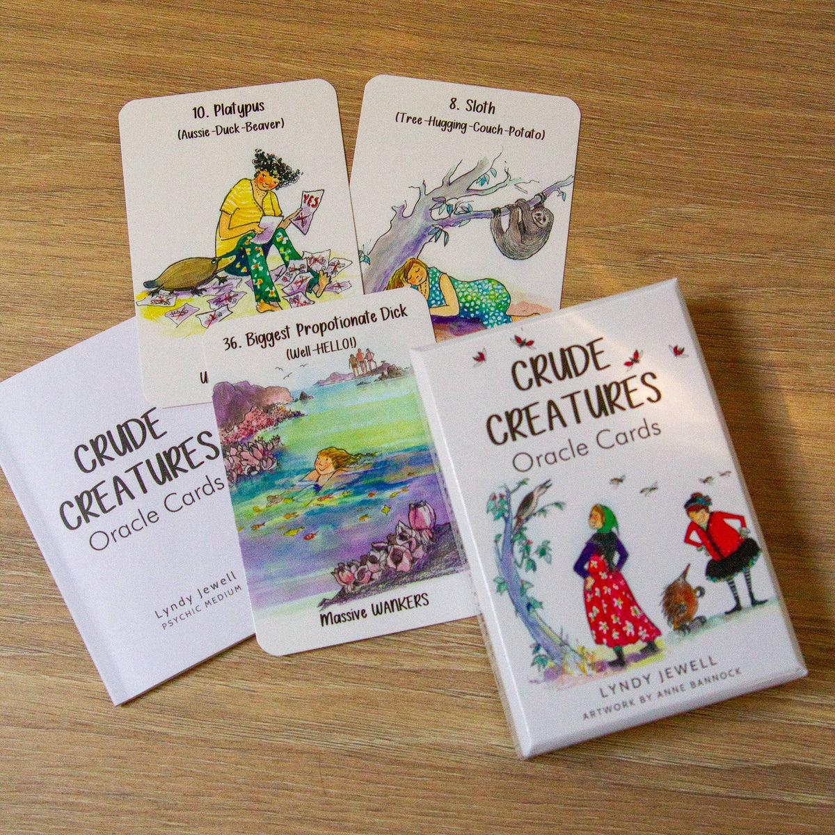 Crude Creatures Oracle Cards
