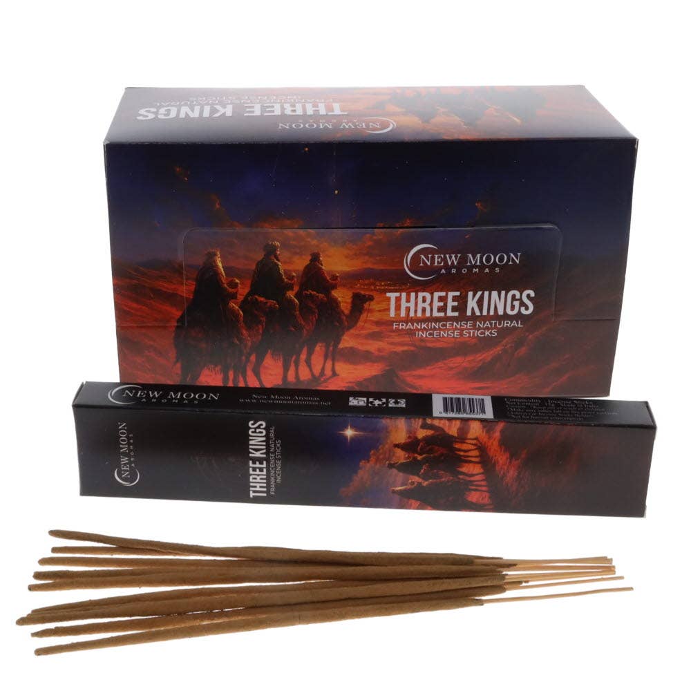 Three Kings Incense 15gms Sticks New Moon
