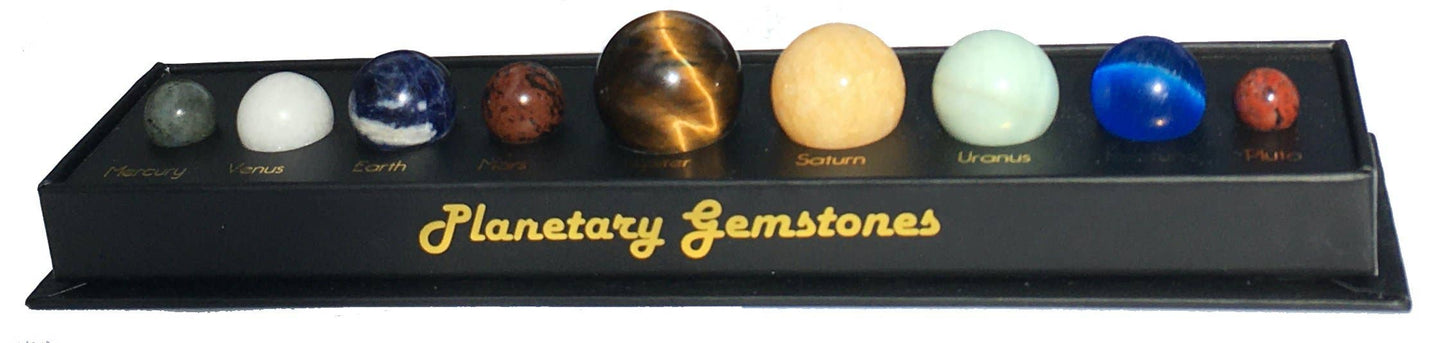 Planetary Gemstones Gift Box. Pack of 6