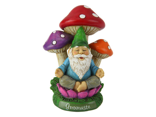 12cm Gnomaste Gnome Triple Mushroom