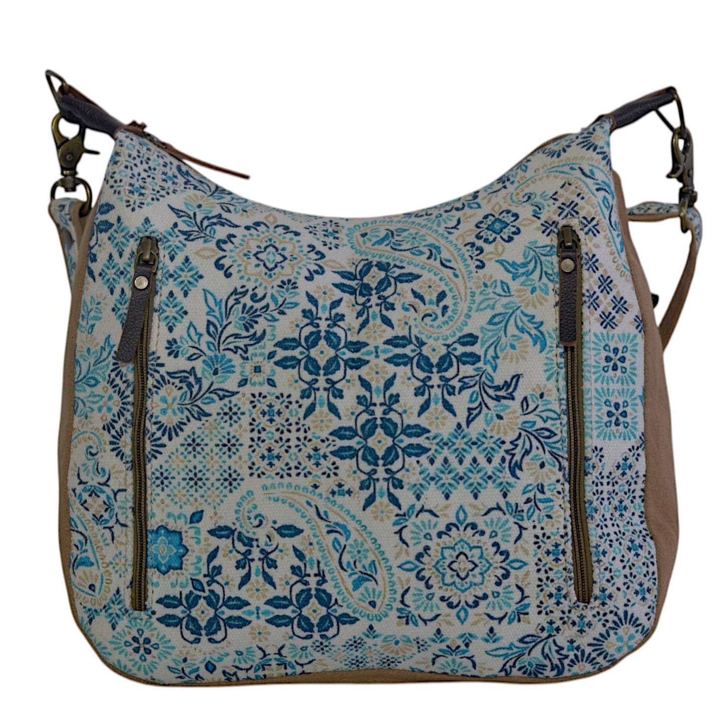 Canvas & Leather Qizo Shoulder Bag