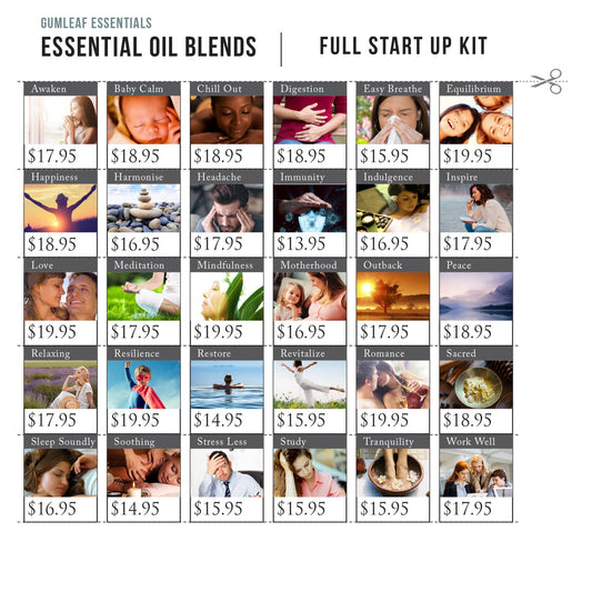 Ticket Stripping - Essential Oil Blends Full