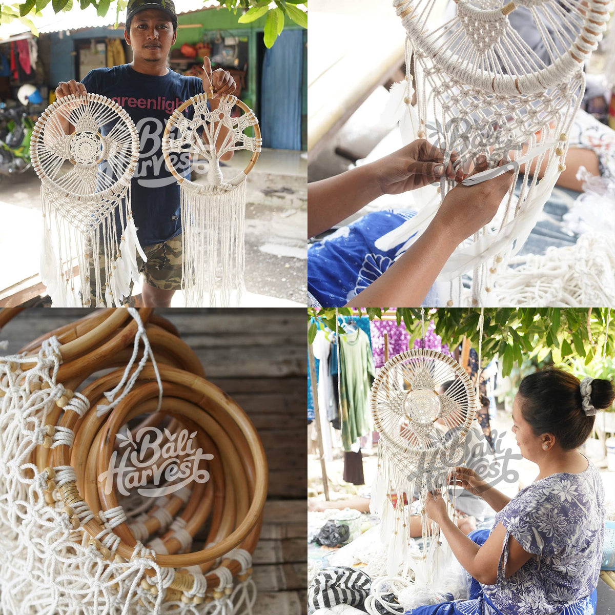 Crochet Macrame Dream Catcher Wall Hanging Dreamcatcher
